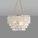 Neiman Marcus - Aurora 3-Light Golden Chandelier